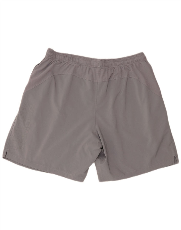 Shorts esportivos gráficos masculinos Under Armour XL cinza