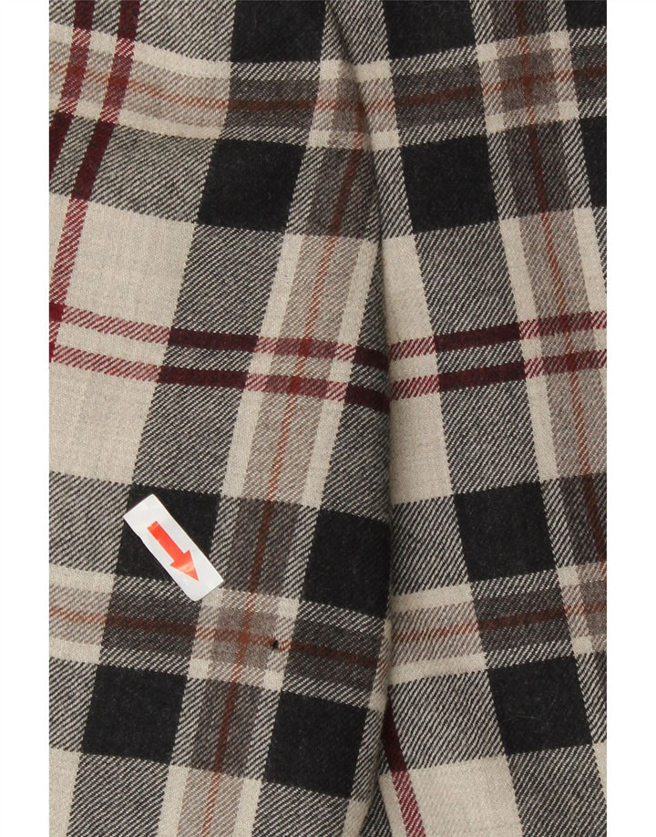 Jaqueta blazer feminina Mondi com peito duplo EU 38 xadrez bege médio