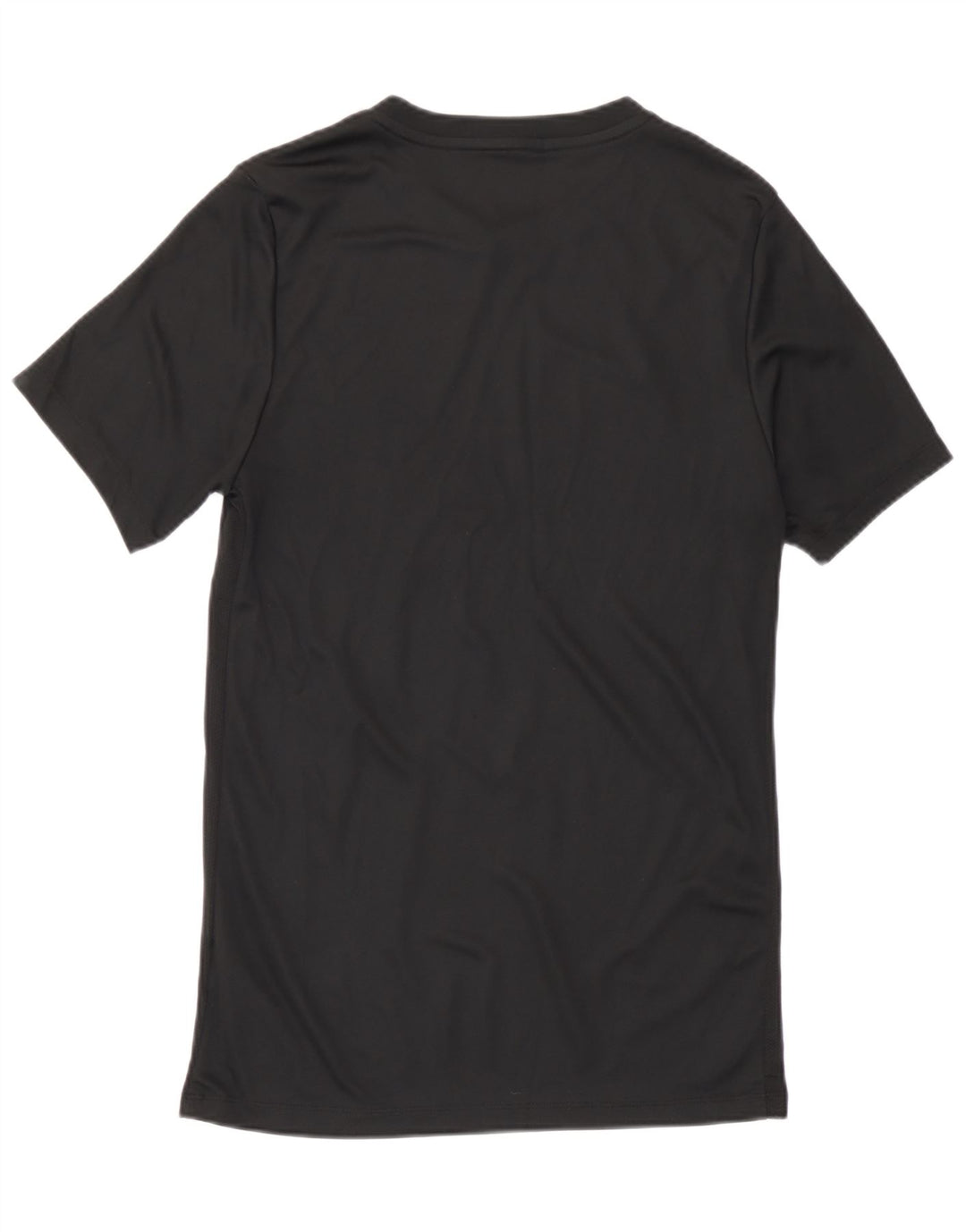 Camiseta masculina Nike Top pequena esportiva preta de poliéster