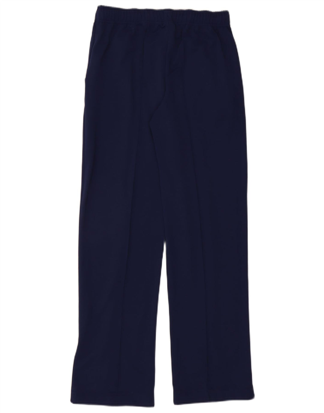 Calça de treino feminina Sergio Tacchini UK 8 pequena azul marinho poliéster