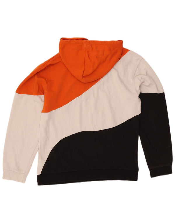 Puma Meninos Hoodie Jumper 15-16 Anos Multicolorido Colourblock Algodão