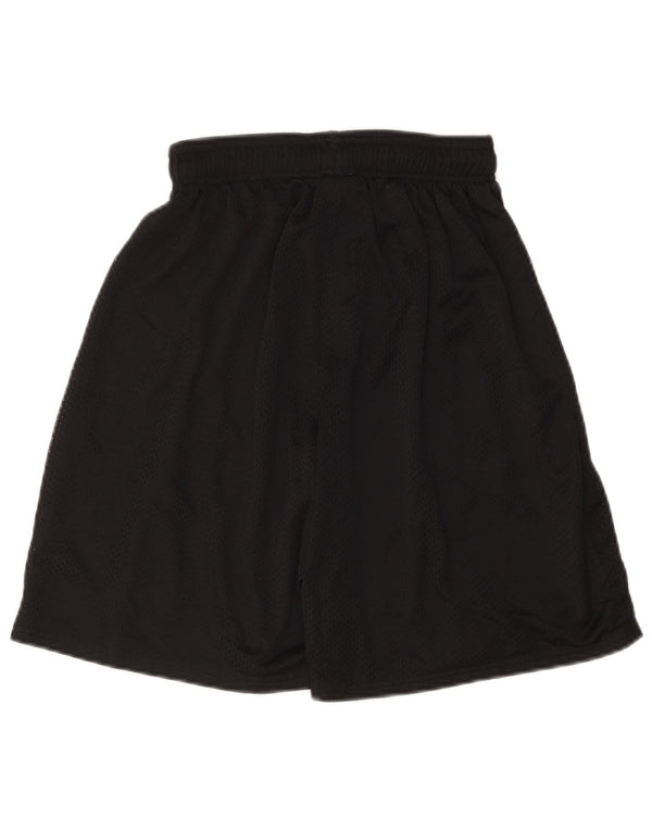 Russell Athletic Mens Dalhousie University Shorts esportivos gráficos pequenos pretos