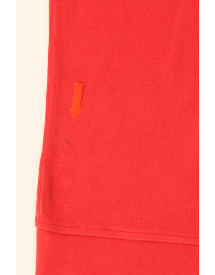 ESPRIT Girls Zip Hoodie Sweater 13-14 Years 2XL  Red Cotton Vintage Esprit and Second-Hand Esprit from Messina Hembry 