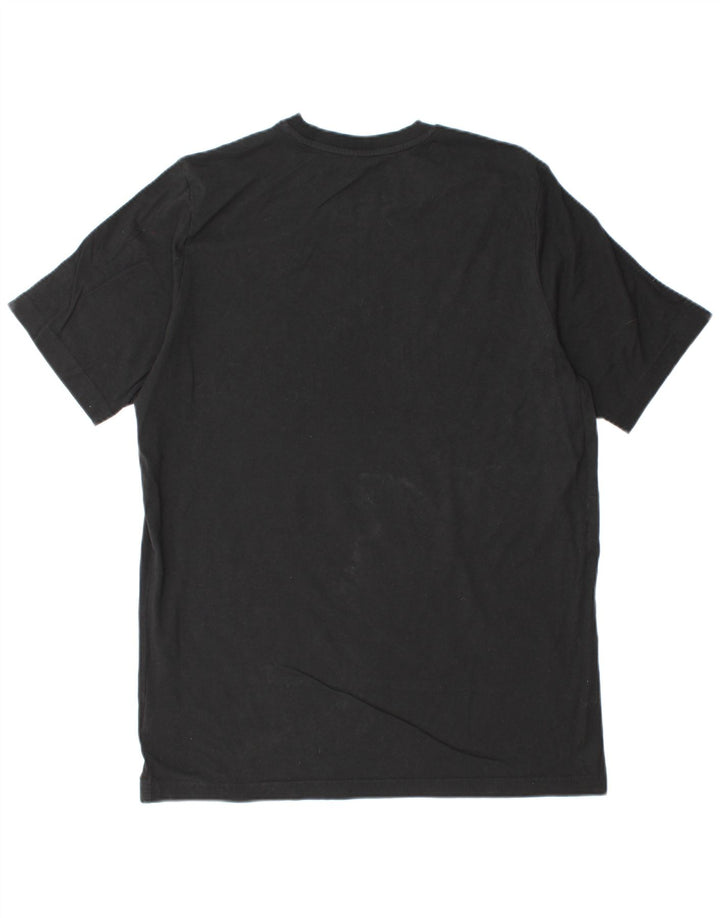 Camiseta masculina Adidas grande algodão preto