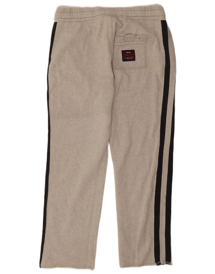 Calça de treino masculina Superdry Graphic cinza grande algodão