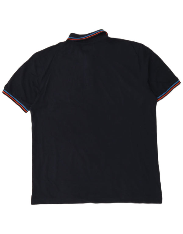 Camisa polo masculina Kappa 2XL algodão preto