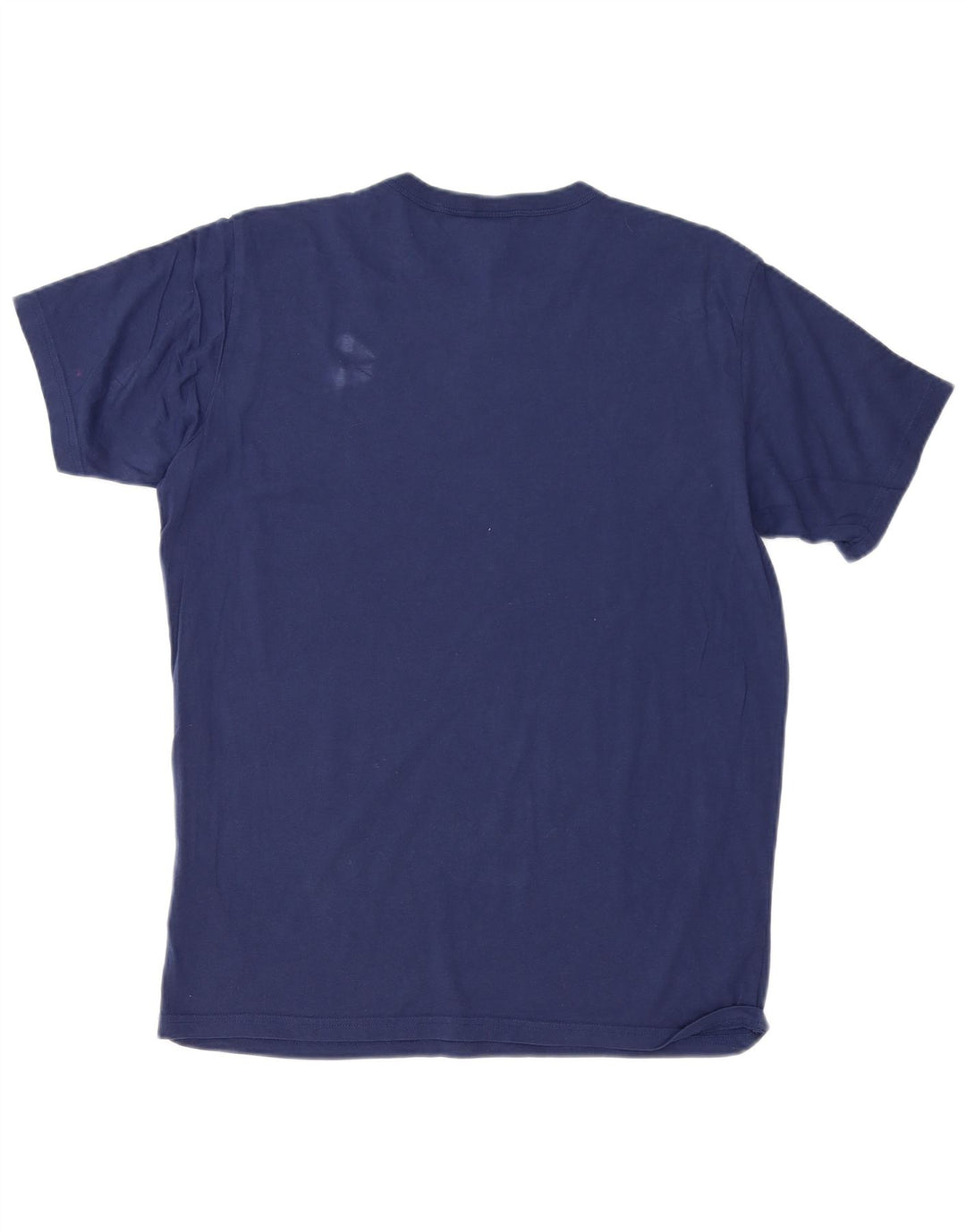 Camiseta gráfica masculina G-Star Top médio algodão azul marinho