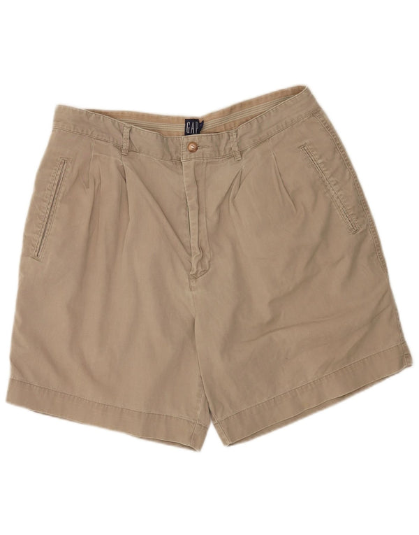 Shorts Chino Masculino Pegged da Gap W34 Grande Algodão Bege