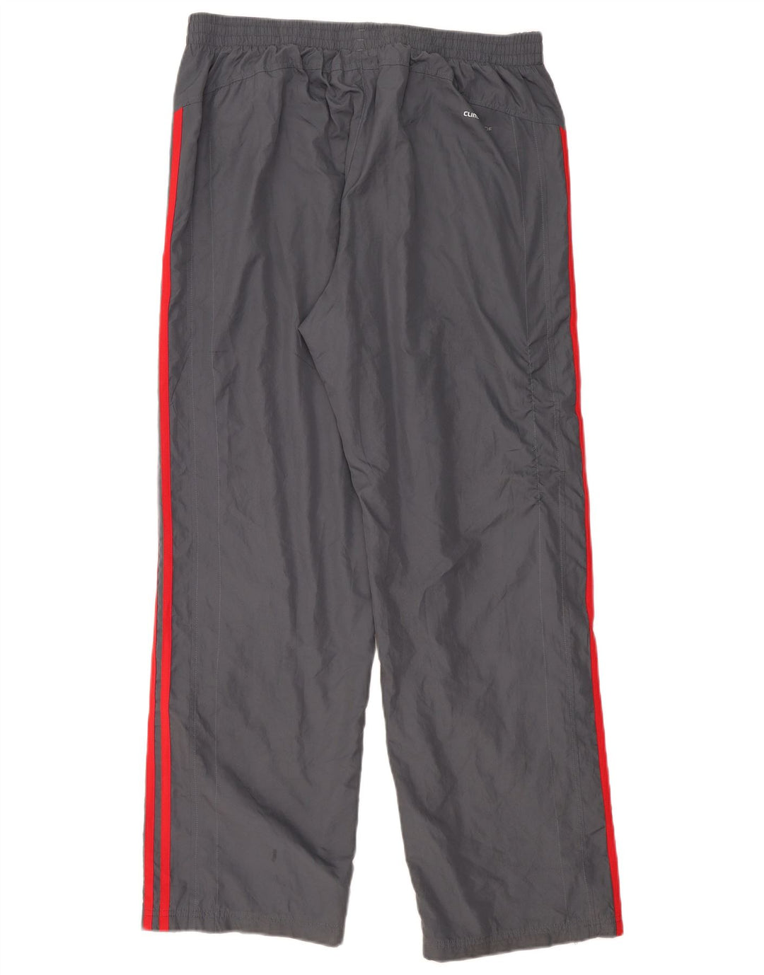 Adidas Mens Clima 365 Calças Impermeáveis Grandes Cinza Poliéster