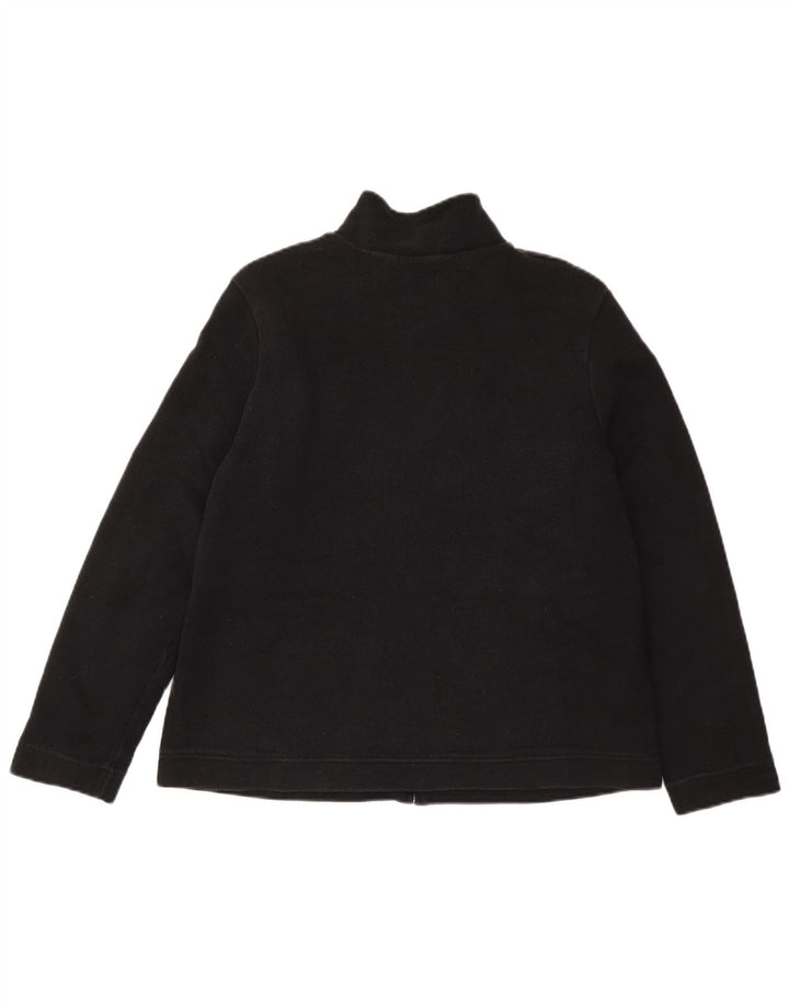 Jaqueta feminina Marks & Spencer Sherpa Tracksuit UK 14 grande preta
