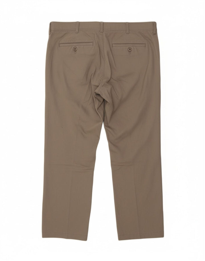 LEE Mens Straight Chino Trousers W42 L30 Khaki Cotton Vintage Lee and Second-Hand Lee from Messina Hembry 
