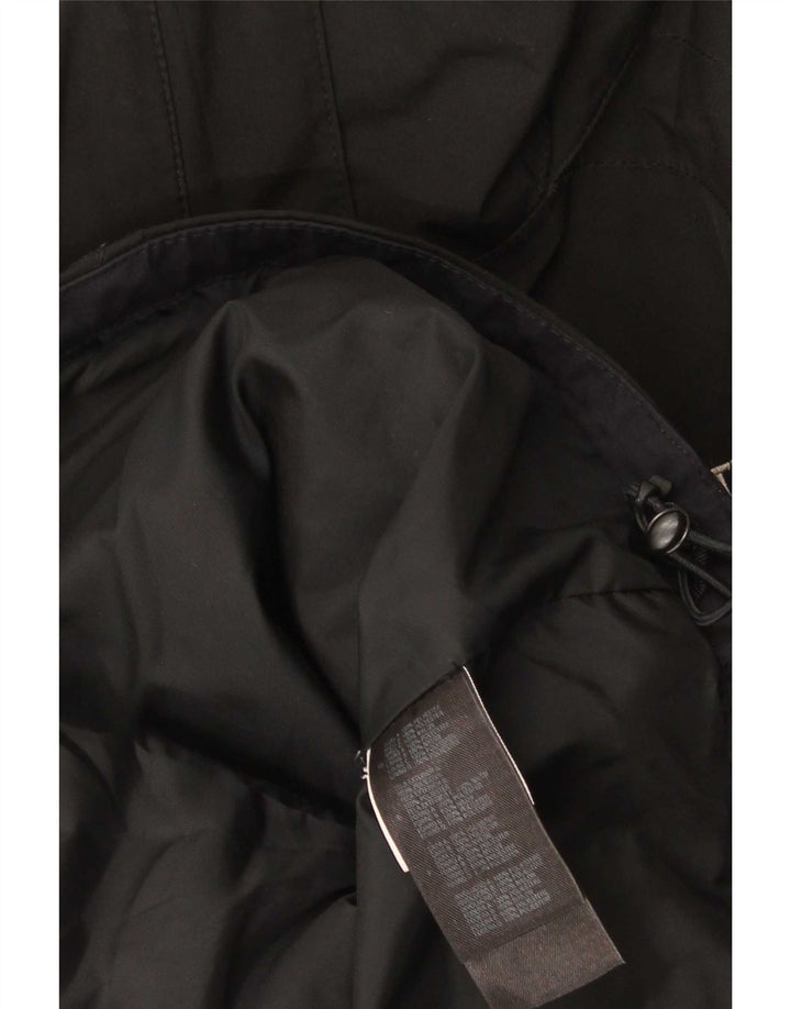 Jaqueta corta-vento feminina com capuz grande The North Face Reino Unido 10 pequena preta