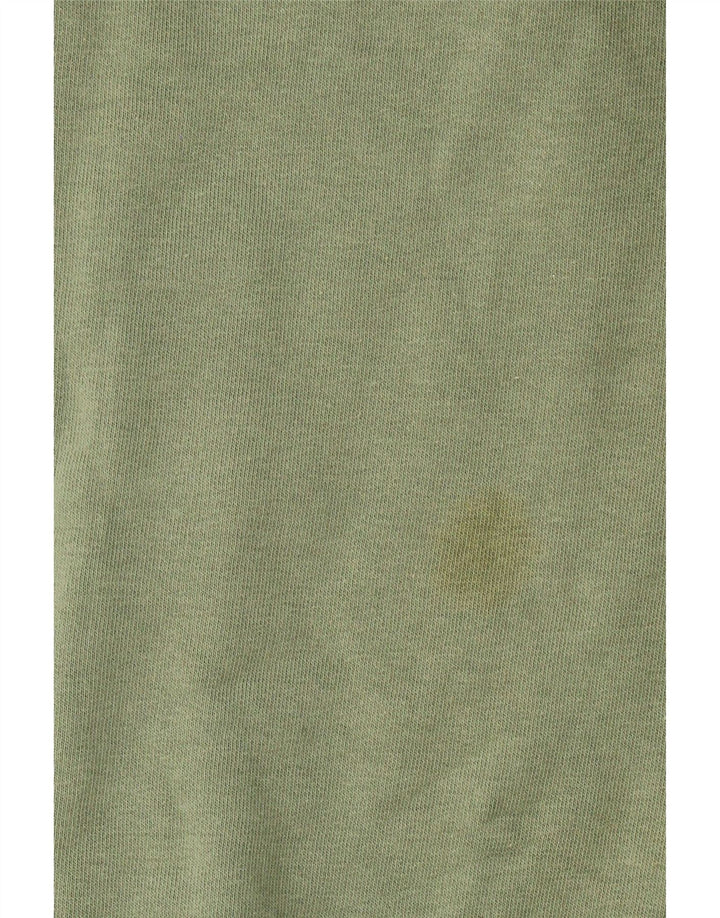 REEBOK moletom masculino jumper médio algodão verde