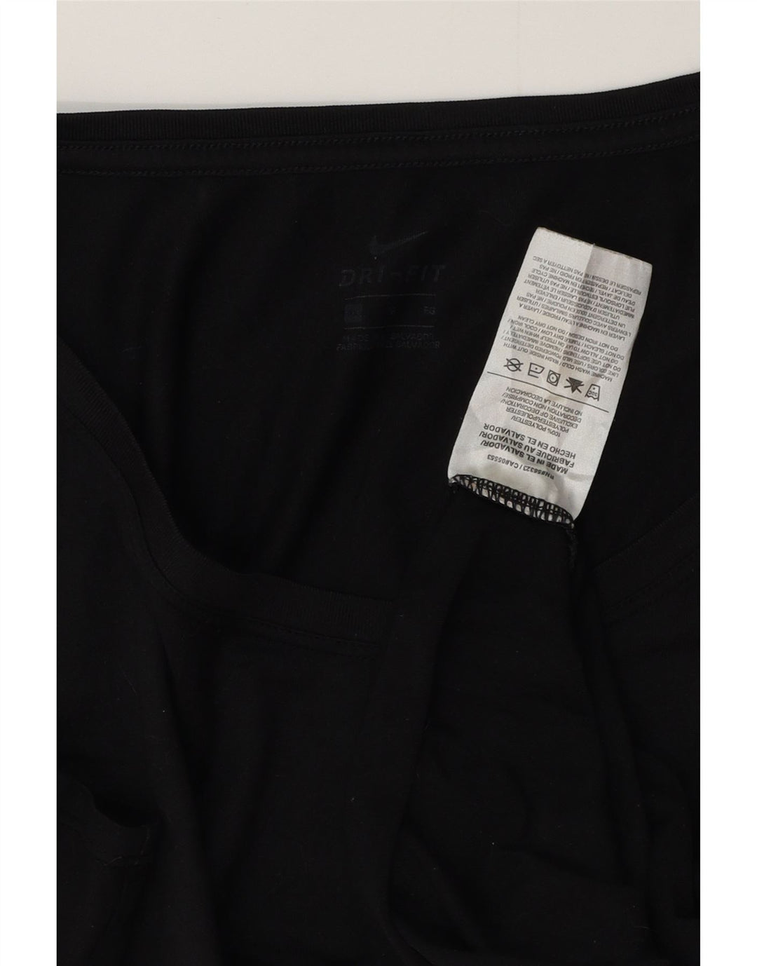 Camiseta Nike Feminina Dri Fit Top UK 18 XL Preto Poliéster