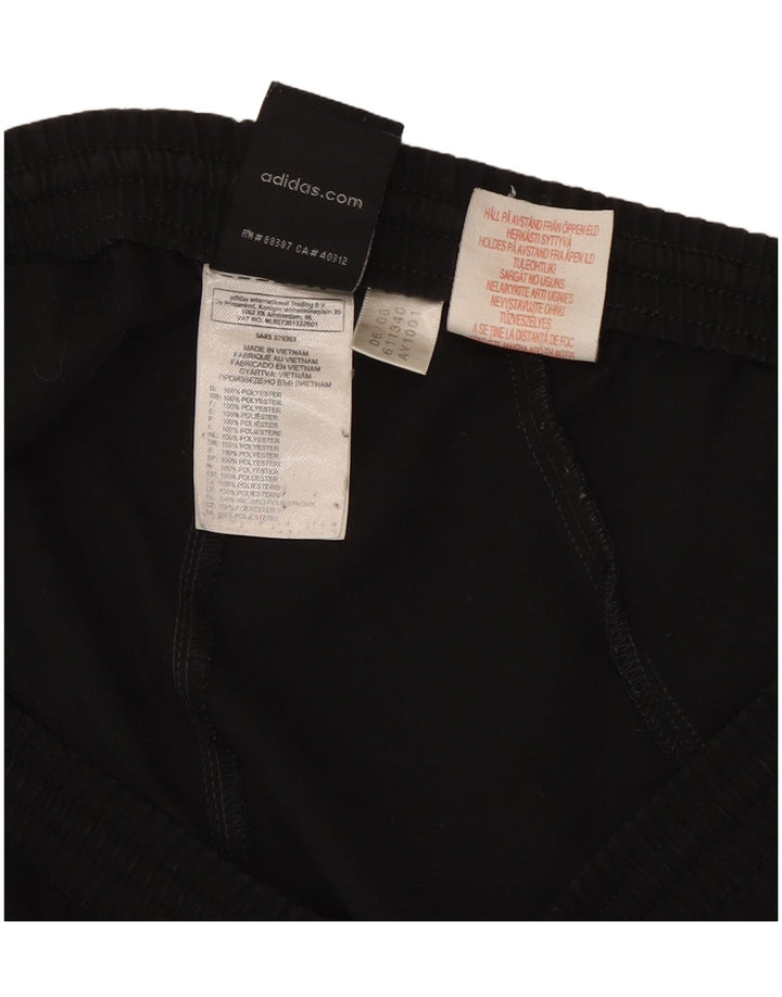 Shorts esportivos Adidas meninos 13-14 anos preto poliéster