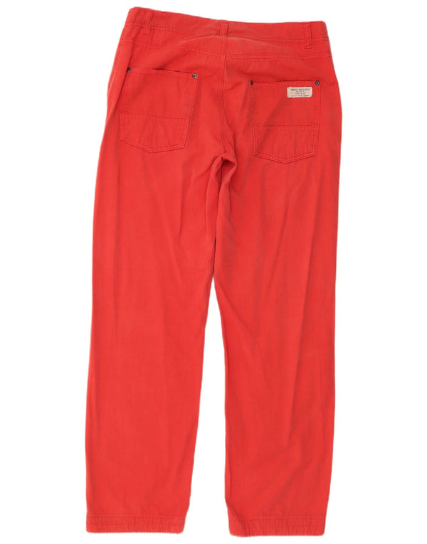Calça Chino Masculina Woolrich Reta W31 L29 Algodão Vermelho