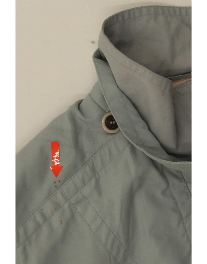 Colete utilitário feminino vintage grande UK 10 pequeno verde