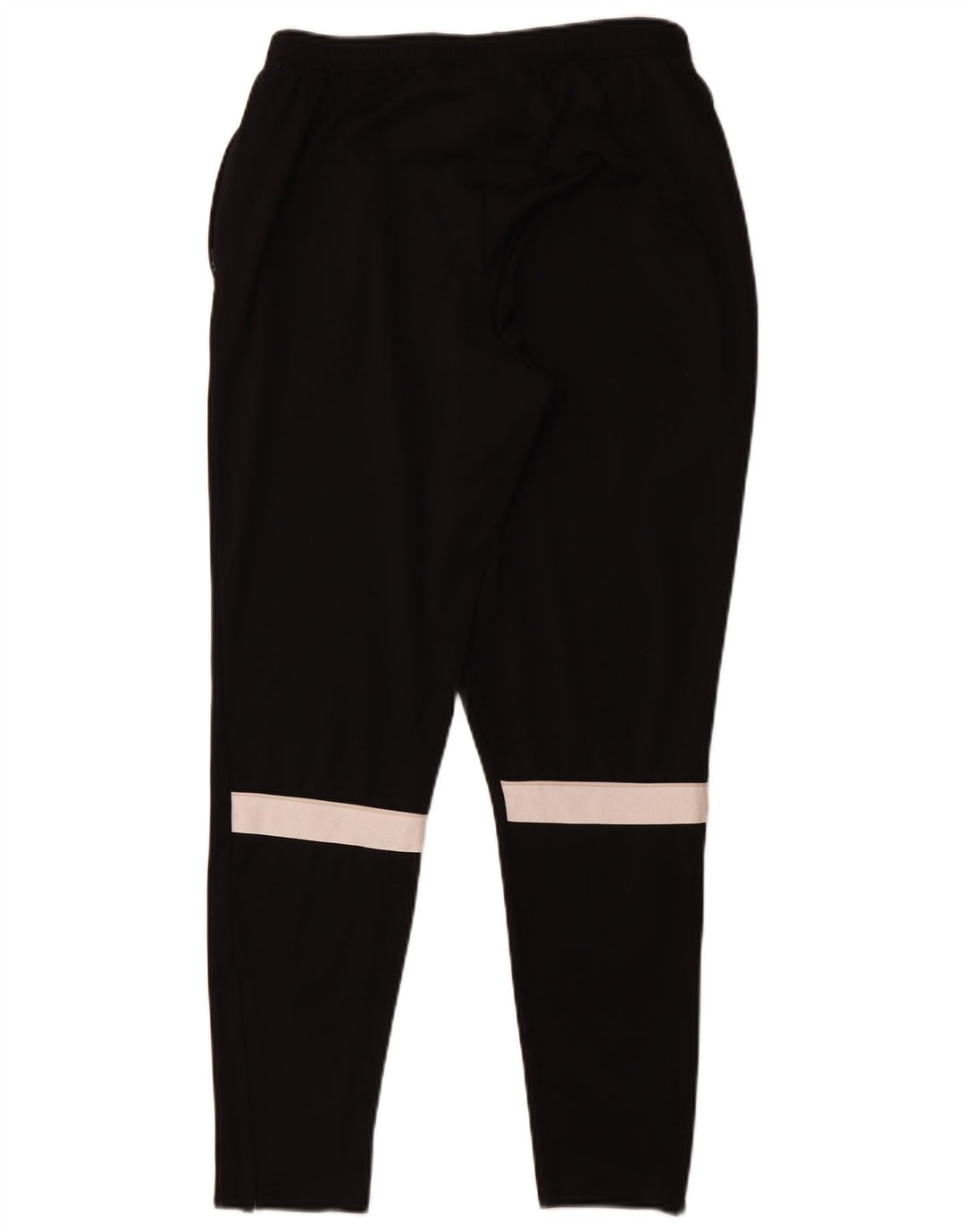 Calça de treino masculina NIKE Dri Fit grande preto colorblock poliéster
