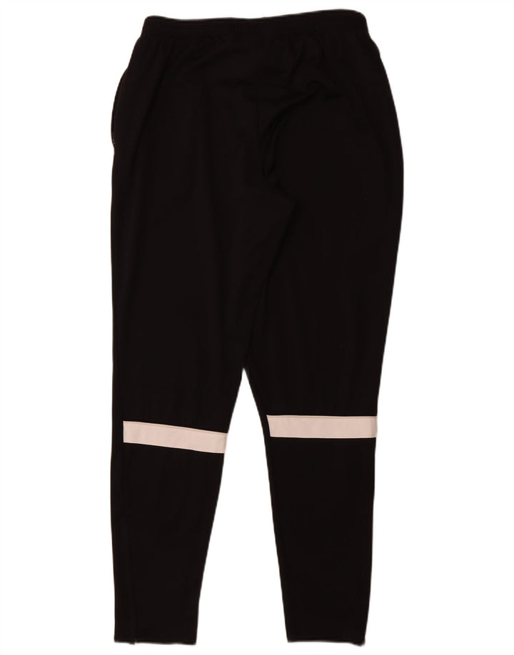 Calça de treino masculina NIKE Dri Fit grande preto colorblock poliéster