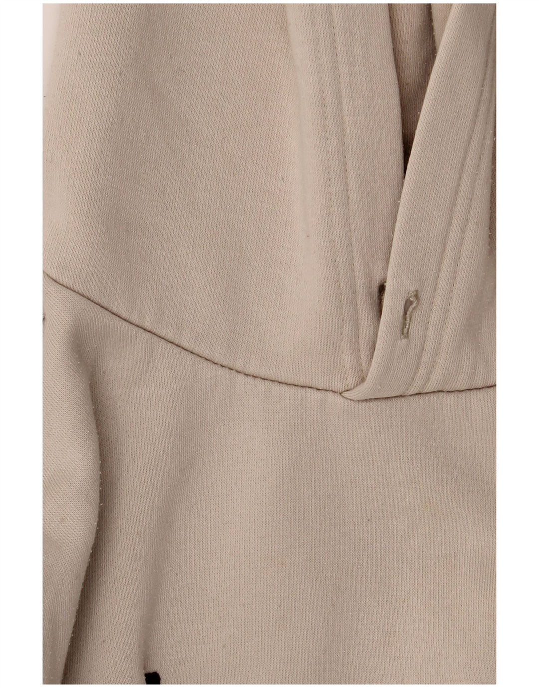 Jumper masculino com capuz gráfico Champion médio algodão bege