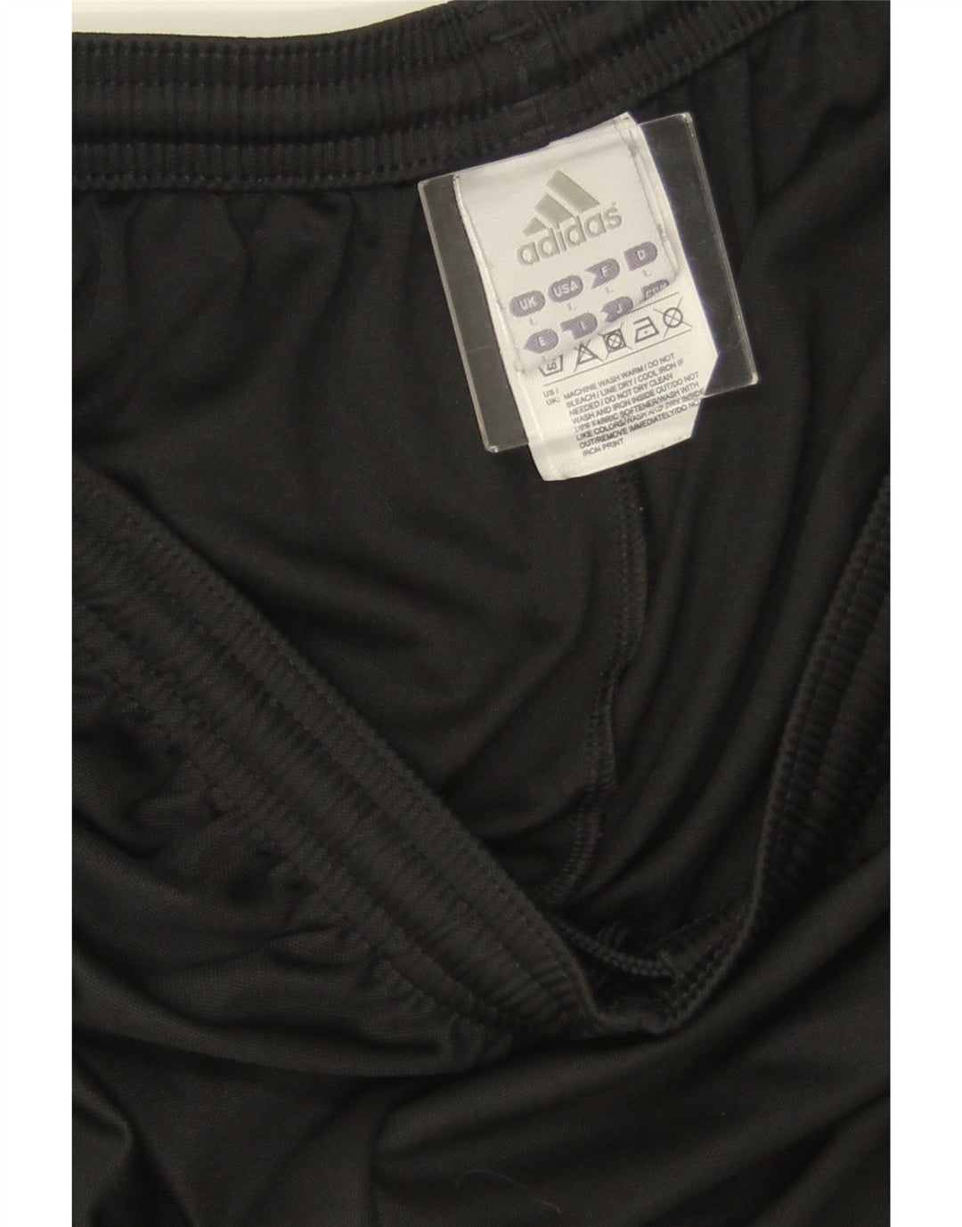 ADIDAS Mens Climalite Sport Shorts Grande Poliéster Preto