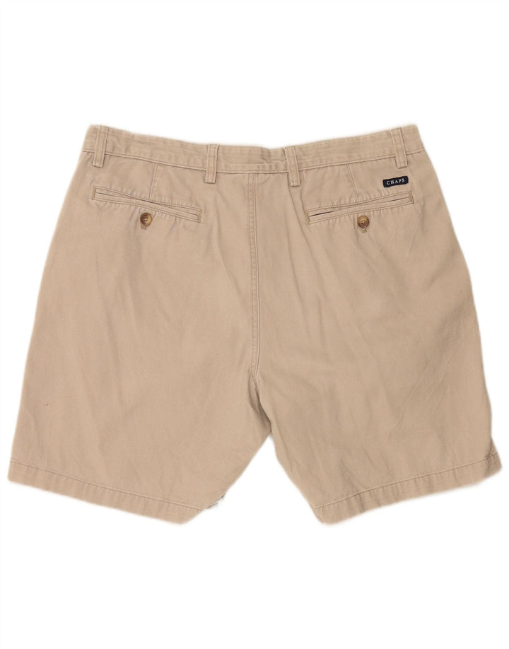 Shorts Chino Masculino CHAPS W36 Grande Algodão Bege