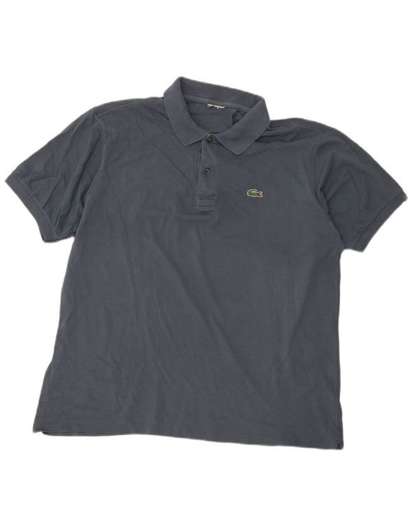 Camisa polo masculina Lacoste cinza médio