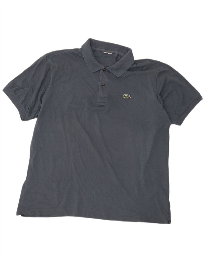 Camisa polo masculina Lacoste cinza médio