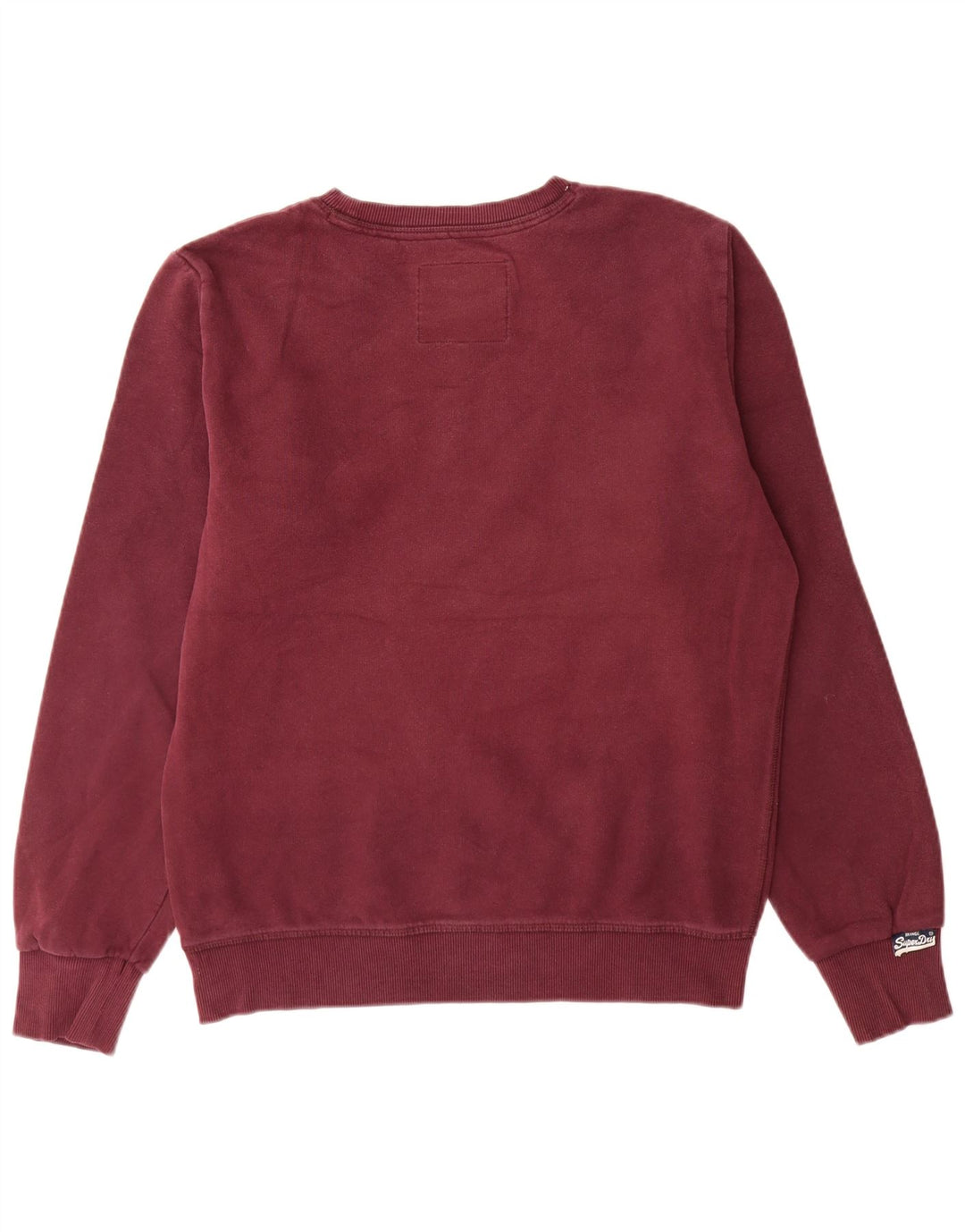 Superdry moletom masculino gráfico jumper grande algodão marrom