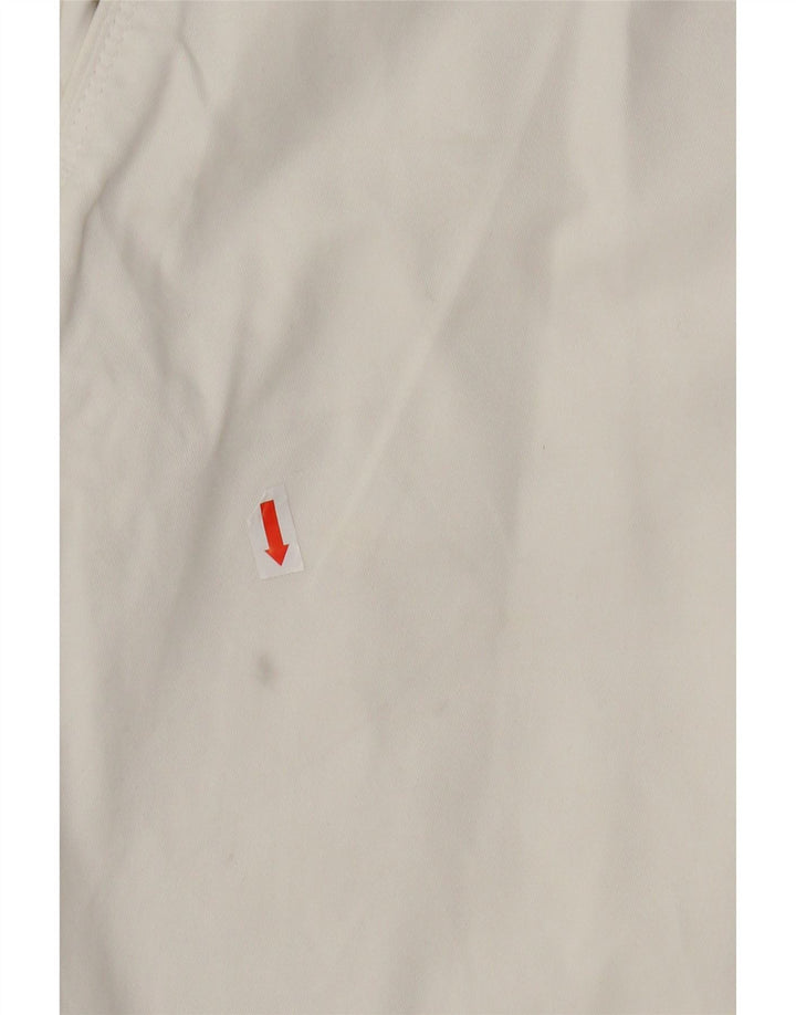 Shorts chino masculino MARKS & SPENCER W34 grande algodão branco