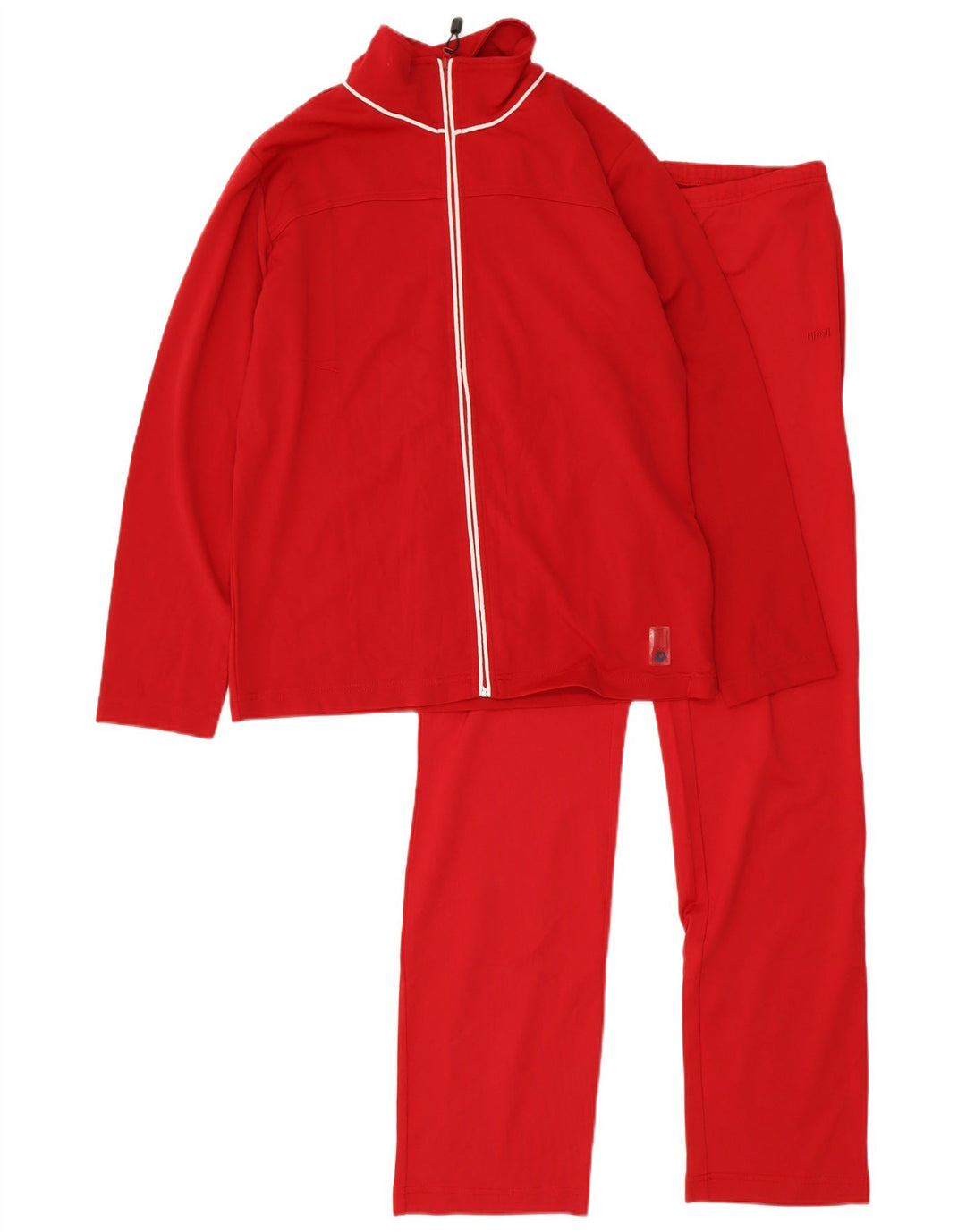Arena Mens Full Tracksuit UK 14 Médio Poliéster Vermelho
