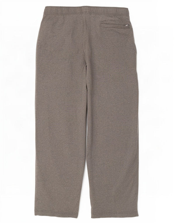 Calça de treino masculina Marks & Spencer XL cinza manchado de algodão