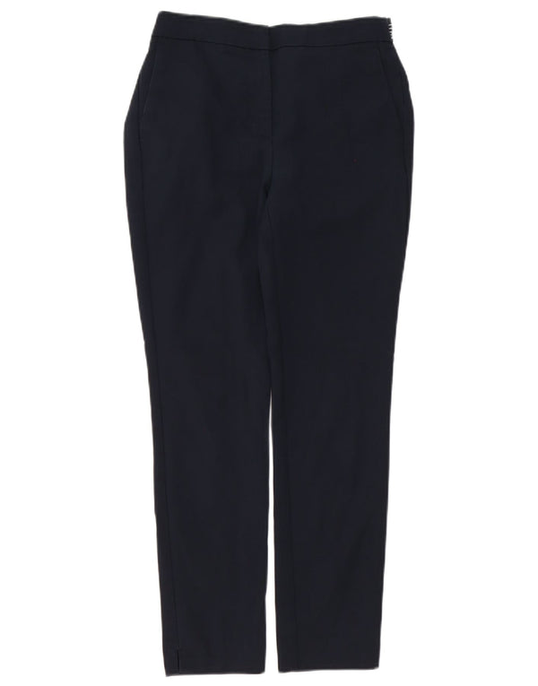 Calça Chino Slim Feminina Zara Pequena W26 L26 Azul Marinho