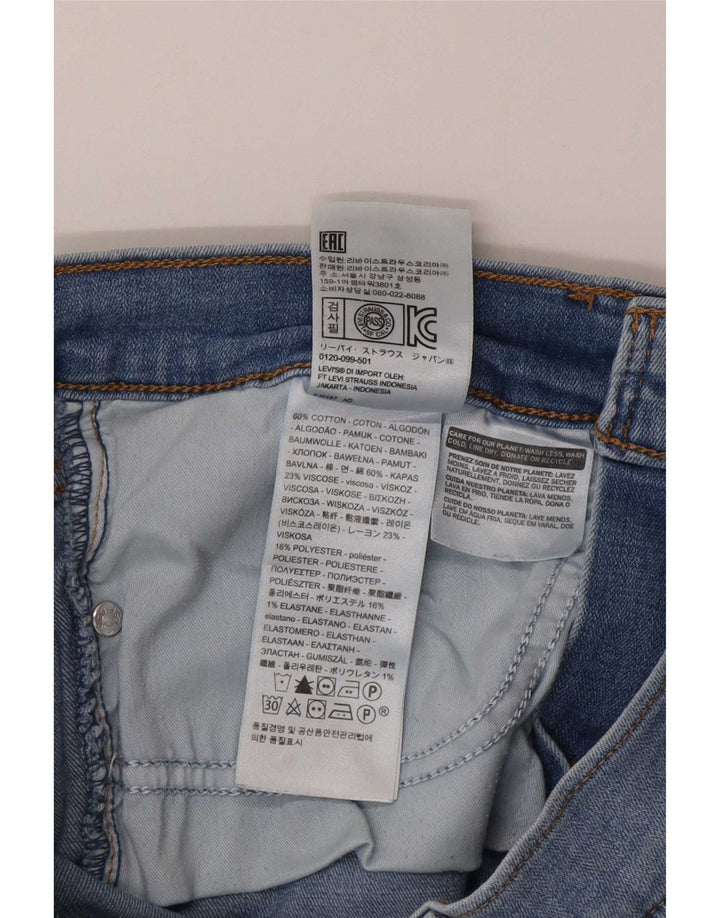 Calça jeans feminina Levi's 312 Shaping Slim W28 L27 azul algodão