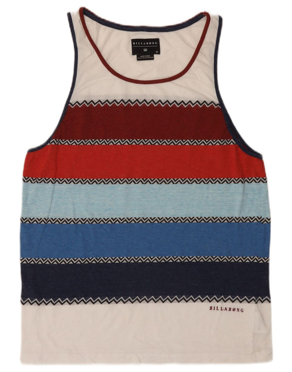 Colete masculino Billabong de algodão listrado médio multicolorido