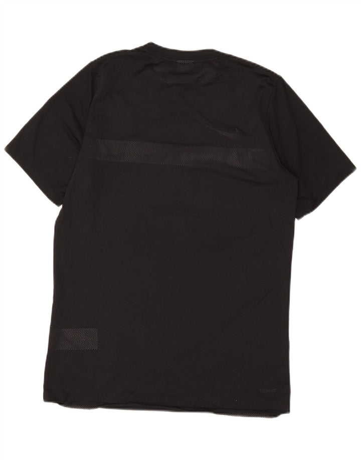 Camiseta masculina Nike Top médio preto colorblock poliéster