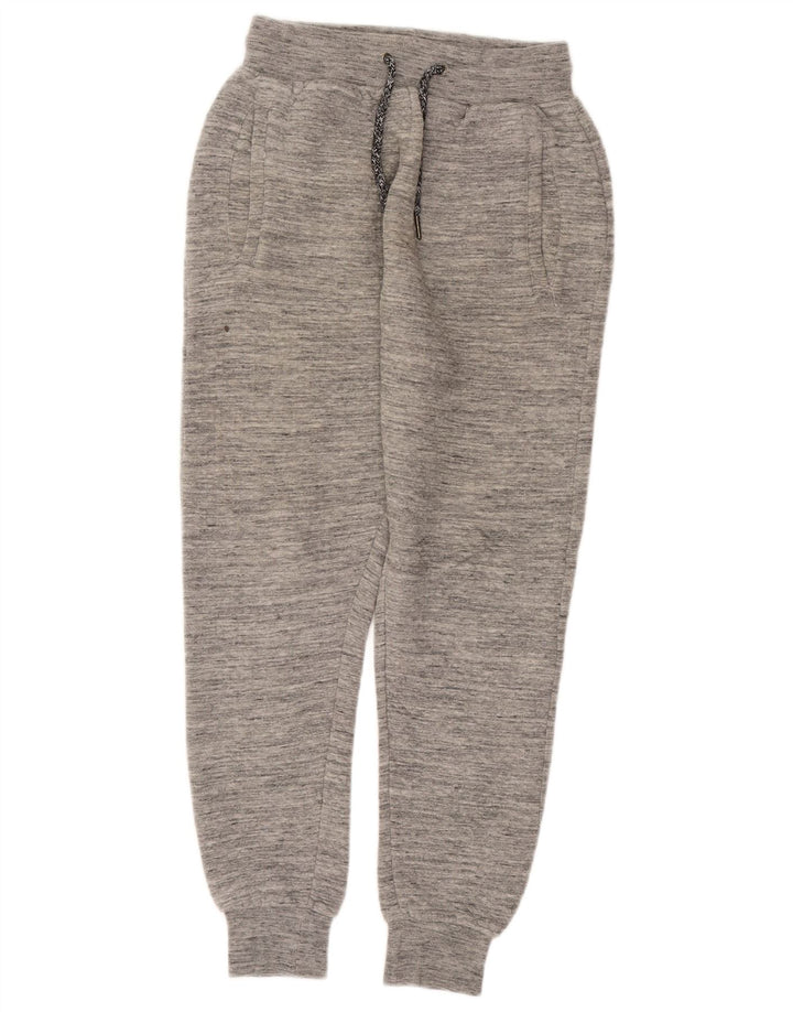 Calça de treino masculina Zara Joggers cinza médio manchado
