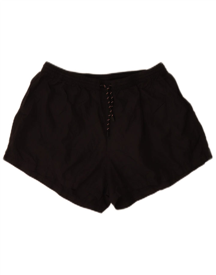 Shorts esportivos masculinos Zara XL poliéster preto