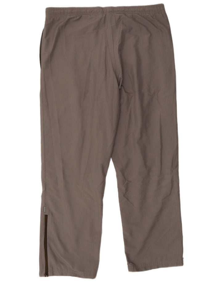 Calças de treino masculinas Reebok cinza médio