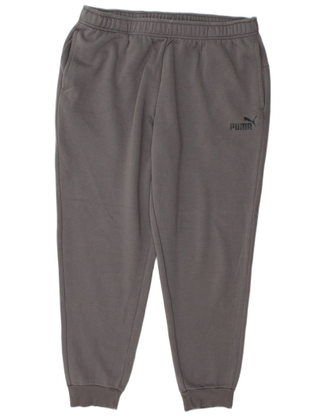 Calça de treino masculina PUMA Joggers XL cinza algodão