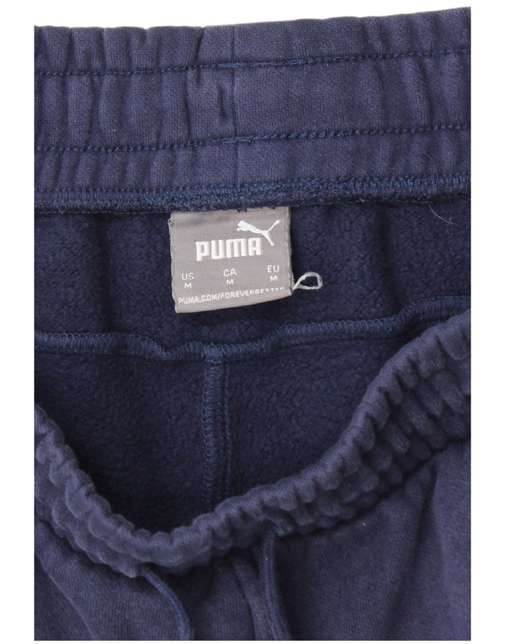 Calça de treino masculina Puma Joggers médio azul marinho