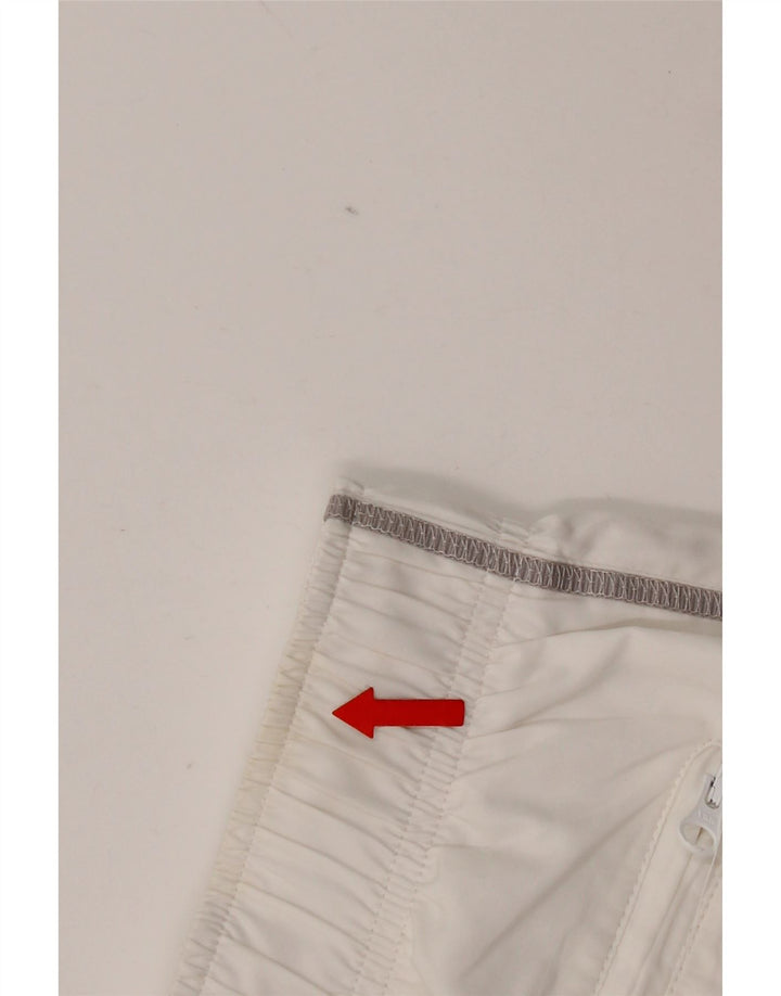 Shorts esportivos gráficos masculinos Nike grande poliéster branco