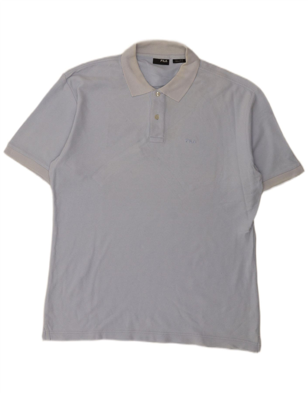 Camisa polo masculina Fila XL azul algodão