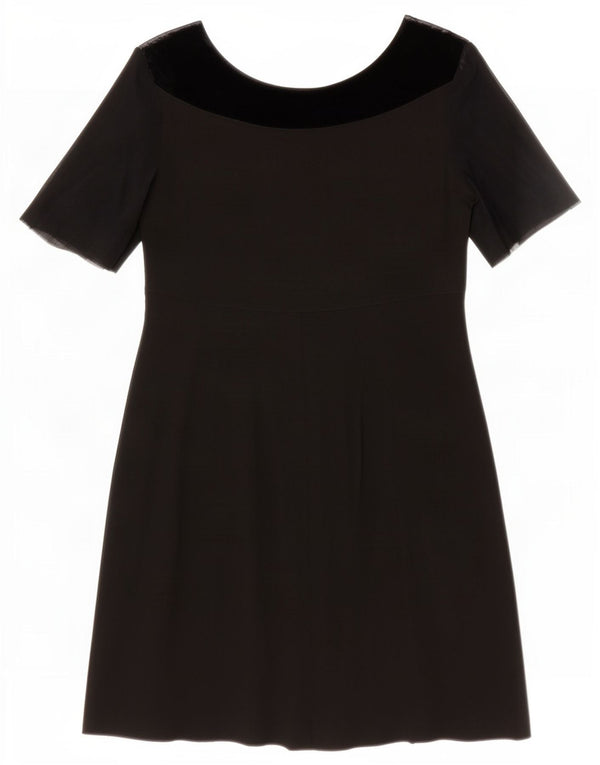 Maria Grazia Severi Womens A-Line Dress IT 40 Small Black