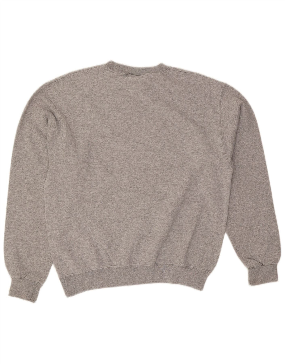 Champion masculino gráfico moletom jumper médio cinza manchado