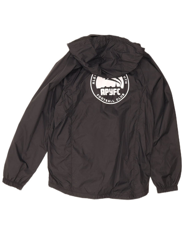 Nike Mens Hooded Graphic Tracksuit Top Jacket Pequeno Preto Nylon Esportes