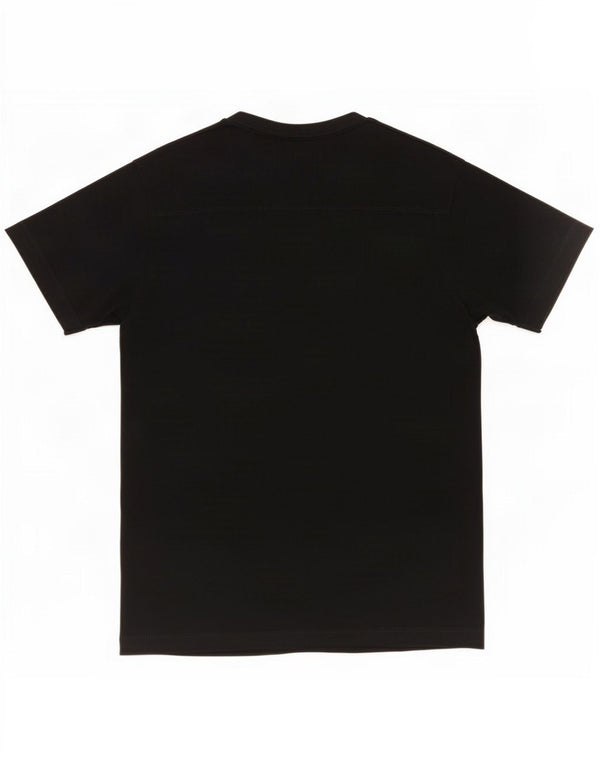 Camiseta gráfica French Connection Boys 9-10 anos algodão preto