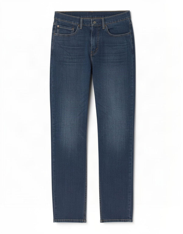 Levi's Masculino 514 Straight Jeans W34 L30 Azul Algodão