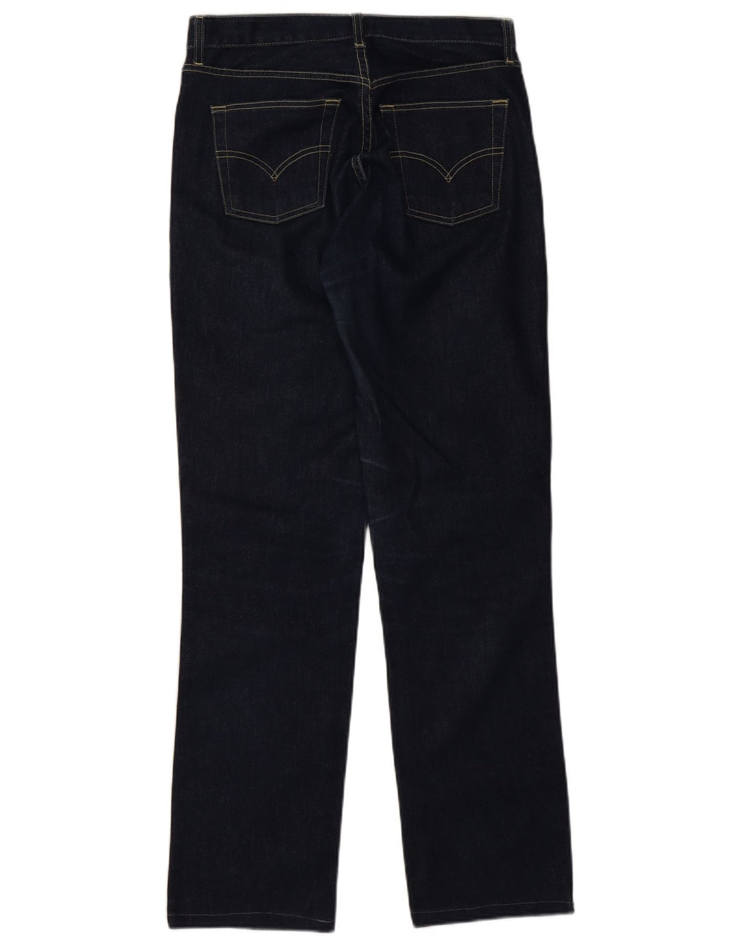 Jeans retos femininos Levi's W32 L32 azul marinho