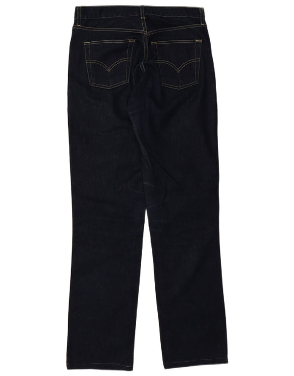 Jeans retos femininos Levi's W32 L32 azul marinho